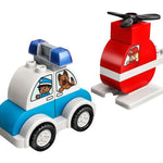 Lego Duplo İlk İtfaiye Helikopterim ve Polis Arabam 10957 | Toysall