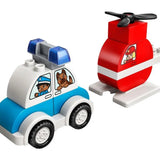 Lego Duplo İlk İtfaiye Helikopterim ve Polis Arabam 10957 | Toysall