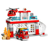 Lego Duplo İtfaiye Merkezi ve Helikopter 10970