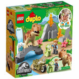 Lego Duplo Jurassic World T-rex ve Triceratops Dinozor Kaçışı 10939 | Toysall