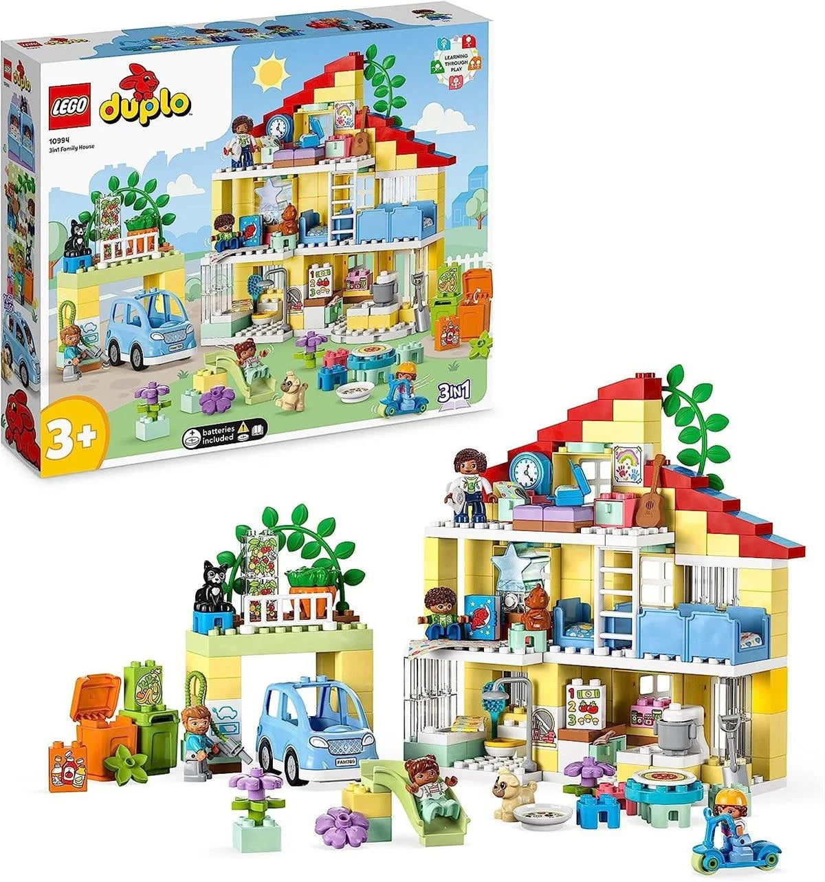 Lego Duplo Kasabası 3’ü 1 Arada Aile Evi 10994 | Toysall