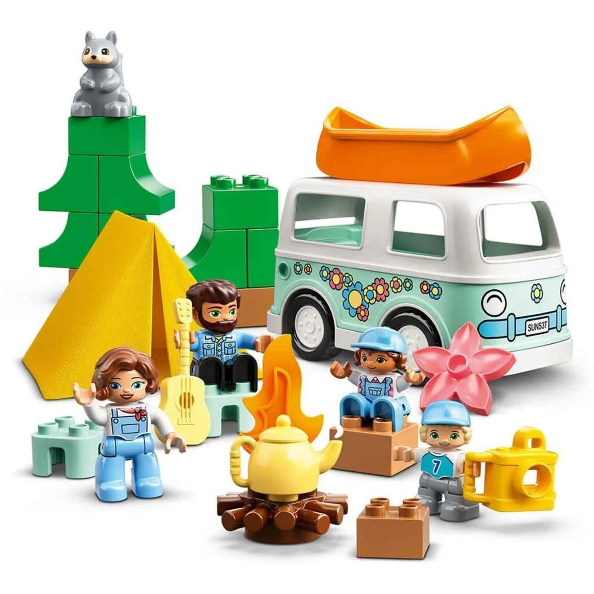 Lego Duplo Kasabası Ailece Karavan Macerası 10946 | Toysall