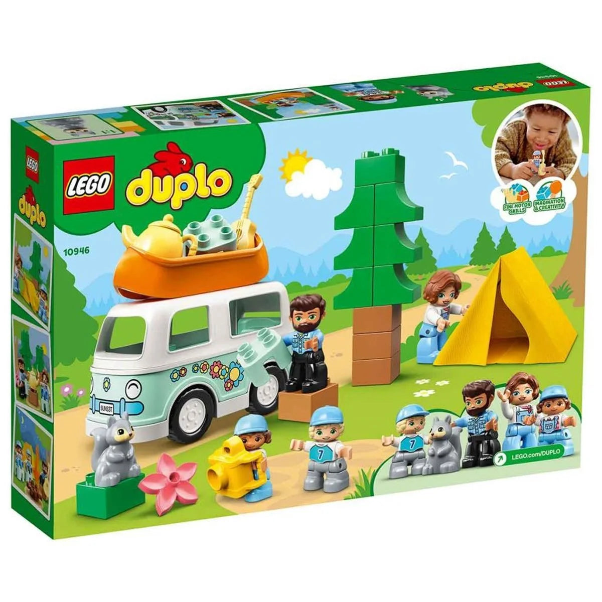 Lego Duplo Kasabası Ailece Karavan Macerası 10946 | Toysall