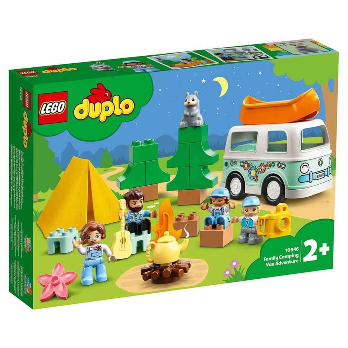 Lego Duplo Kasabası Ailece Karavan Macerası 10946 | Toysall