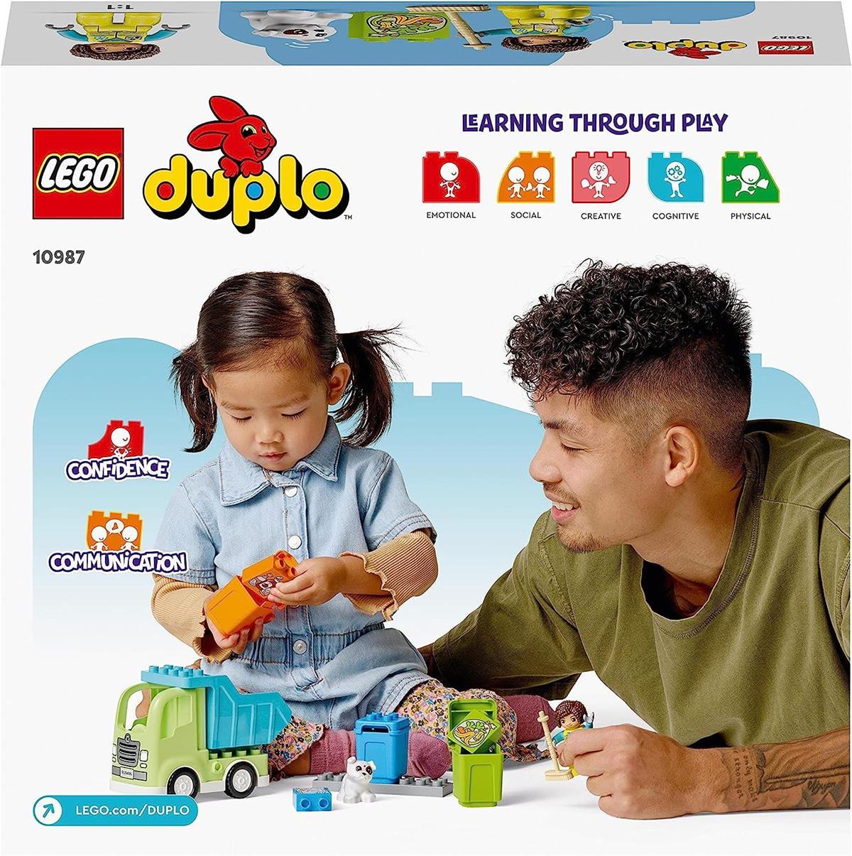 Lego Duplo Kasabası Geri Dönüşüm Kamyonu 10987 | Toysall