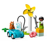 Lego Duplo Kasabası Rüzgar Türbini ve Elektrikli Araba 10985