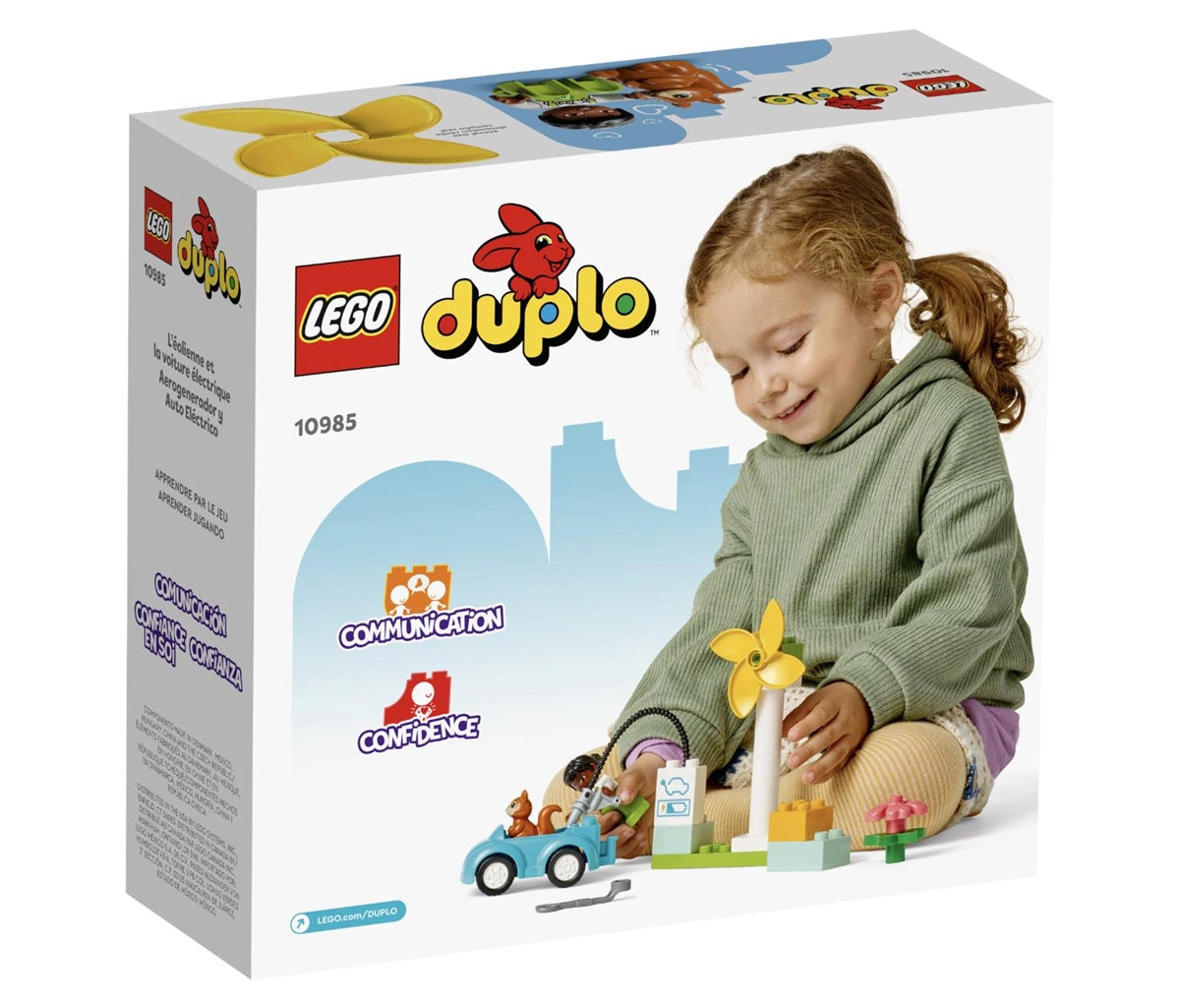 Lego Duplo Kasabası Rüzgar Türbini ve Elektrikli Araba 10985 | Toysall