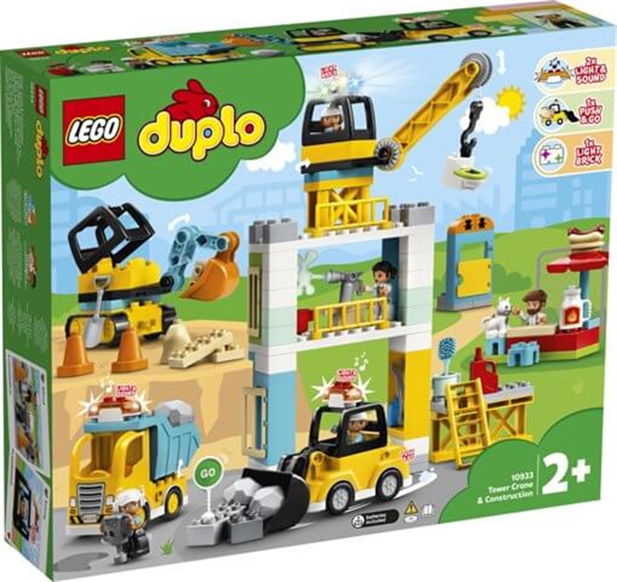 Lego Duplo Kuleli Vinç ve İnşaat 10933 | Toysall
