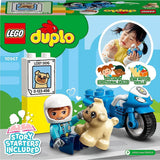 Lego Duplo Kurtarma Polis Motosikleti 10967 | Toysall