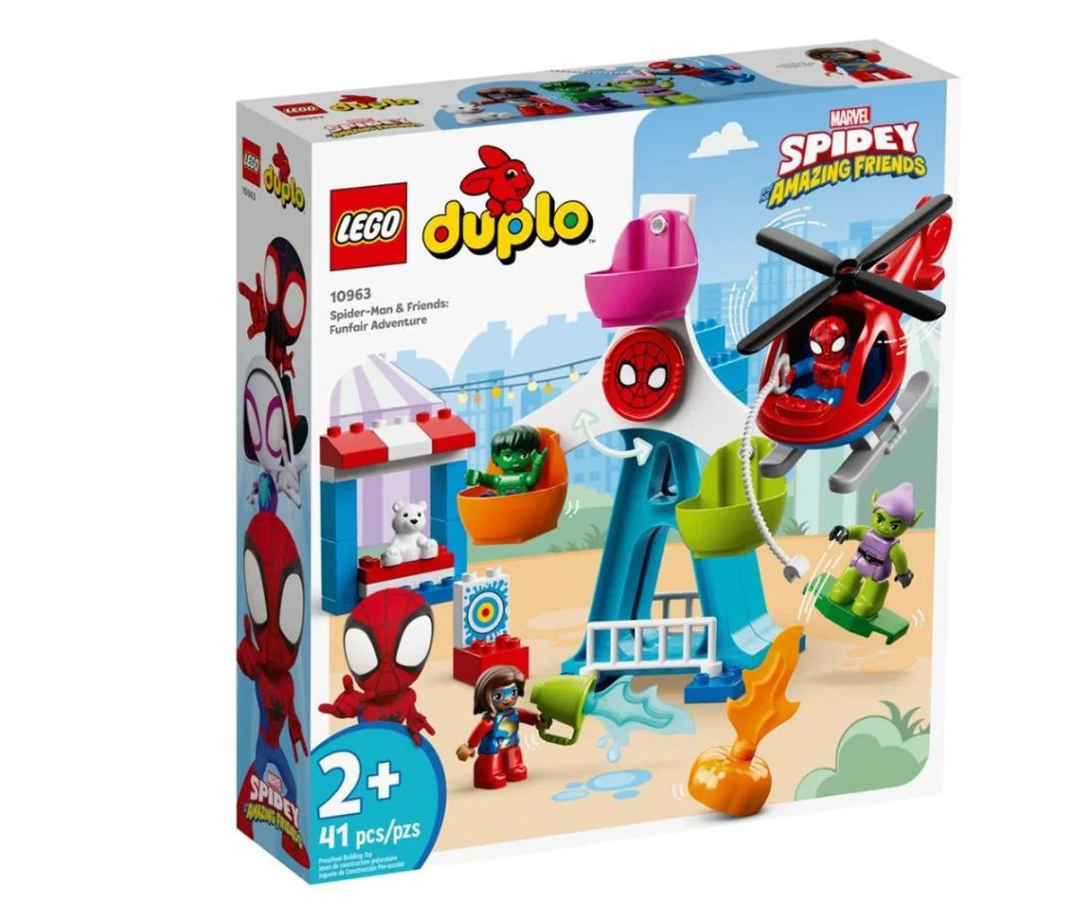Lego Duplo Marvel Örümcek Adam ve Arkadaşları Lunapark Macerası 10963 | Toysall