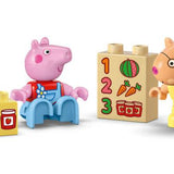 Lego Duplo Peppa Pig Traktör ve Pazar 10468