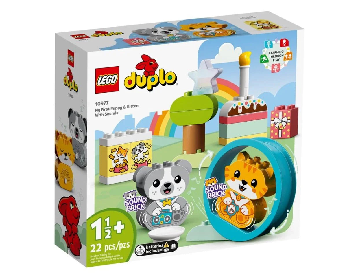 Lego Duplo Sesli İlk Yavru Köpeklerim ve Yavru Kedim 10977 | Toysall