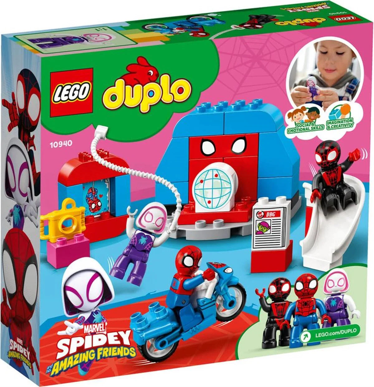 Lego Duplo Super Heroes Örümcek Adam Karargahı 10940 | Toysall