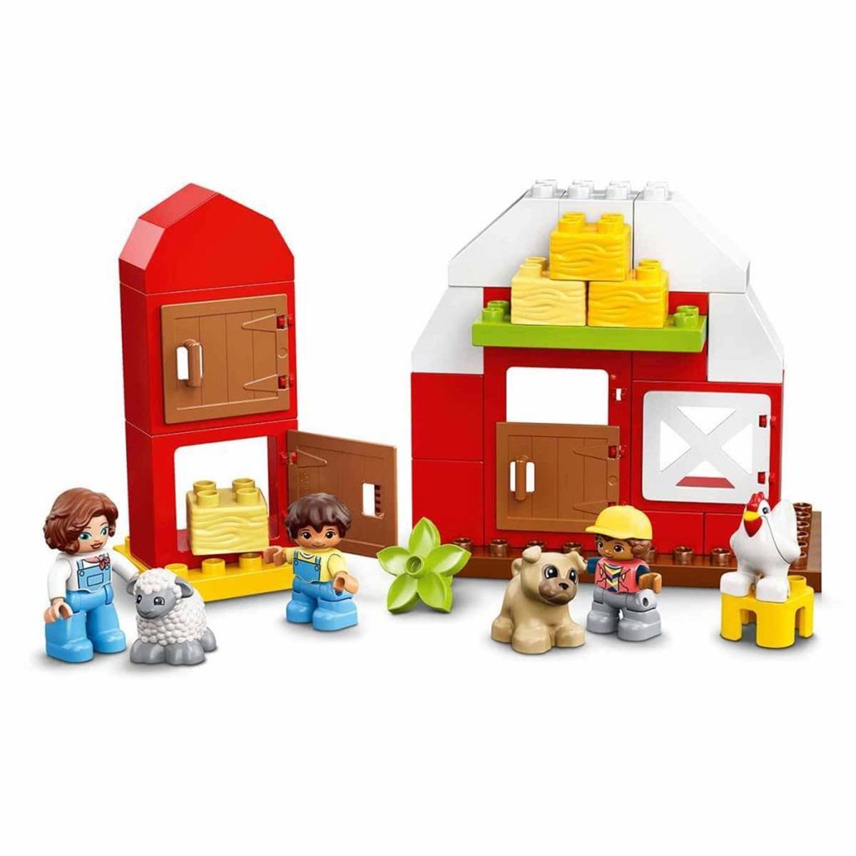 Lego Duplo Town Ahır, Traktör ve Çiftlik Hayvanı Bakımı 10952 | Toysall