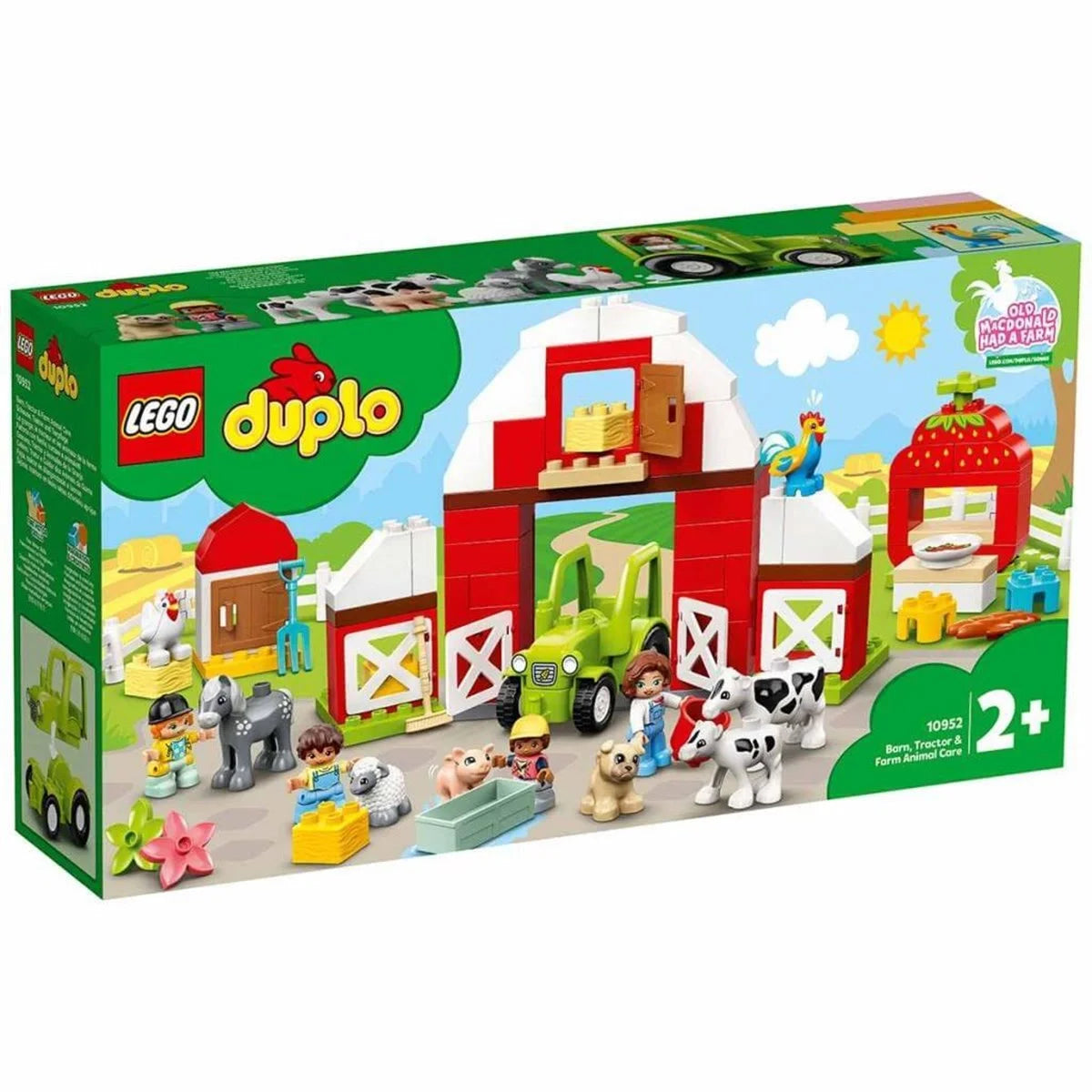 Lego Duplo Town Ahır, Traktör ve Çiftlik Hayvanı Bakımı 10952 | Toysall