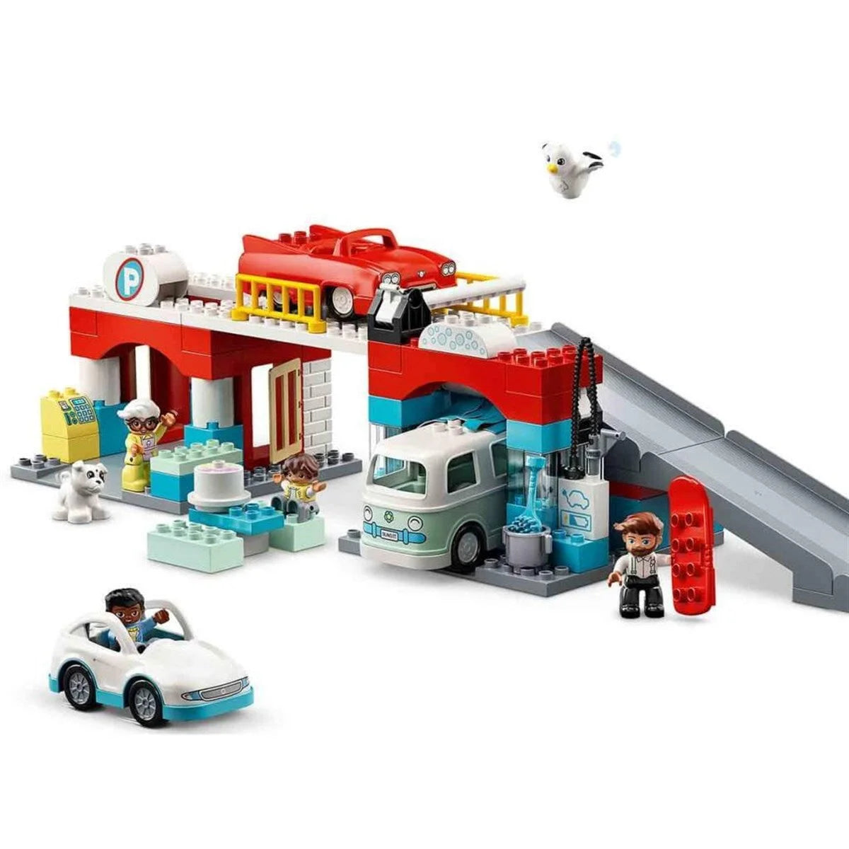 Lego Duplo Town Otopark ve Oto Yıkama 10948 | Toysall