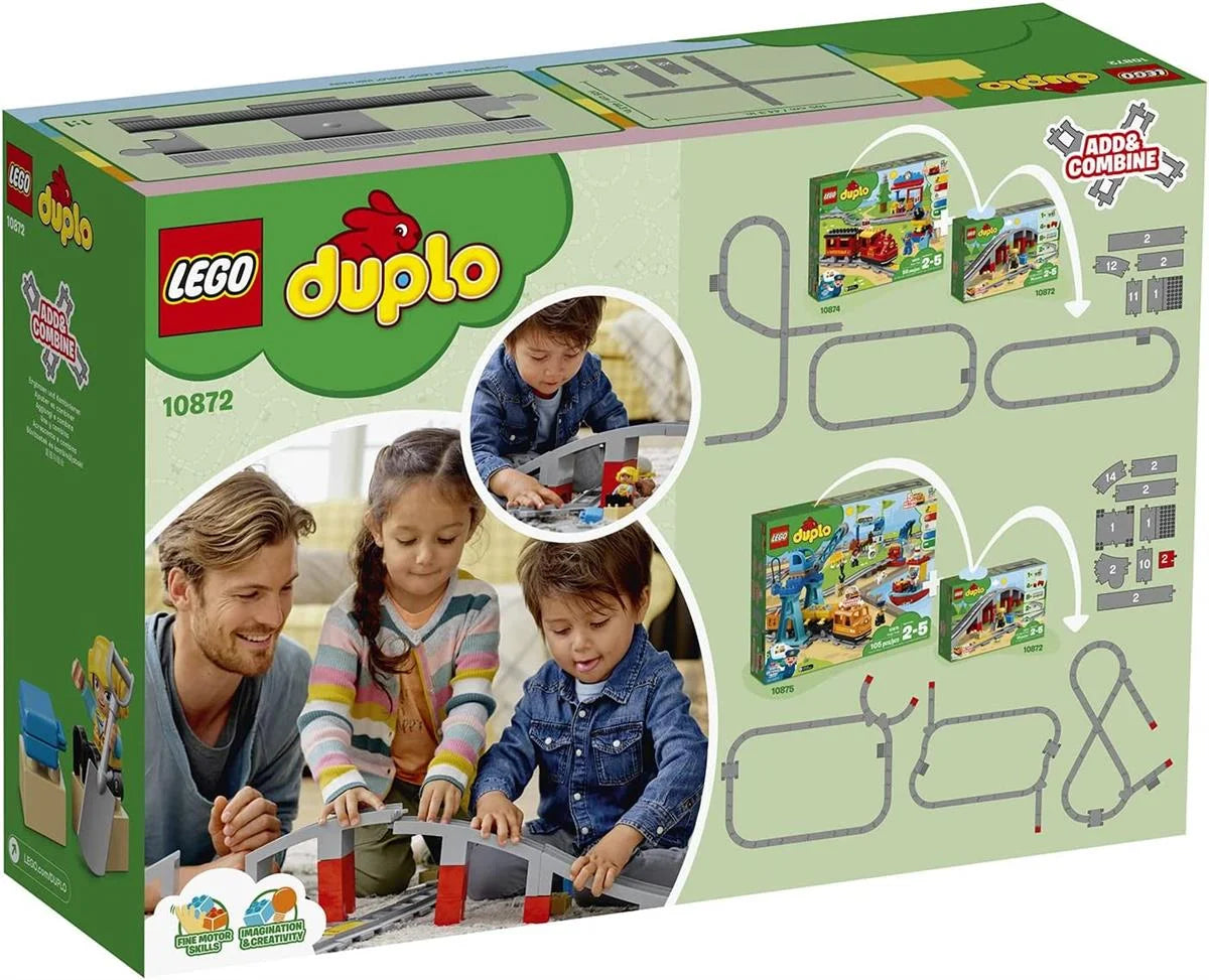 Lego Duplo Town Tren Köprüsü ve Rayları 10872 | Toysall