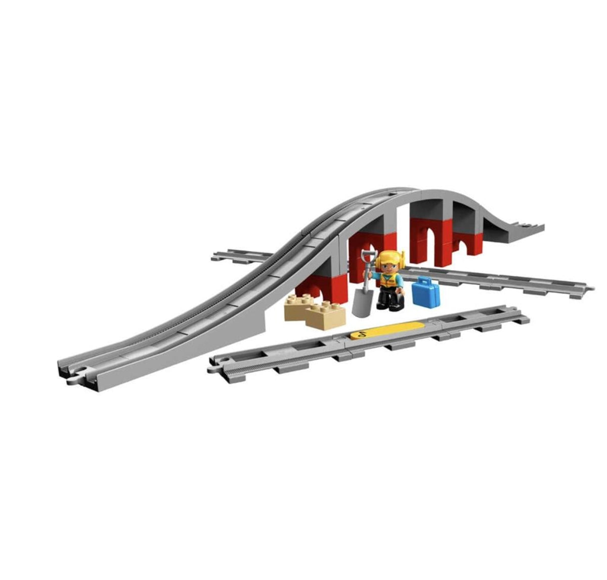 Lego Duplo Town Tren Köprüsü ve Rayları 10872 | Toysall