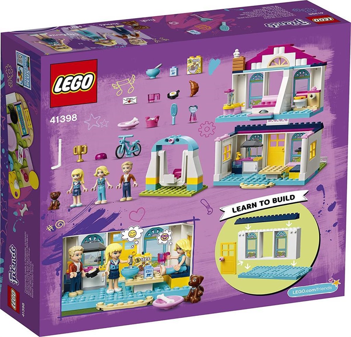 Lego Friends 4+ Stephanie'nin Evi 41398 | Toysall