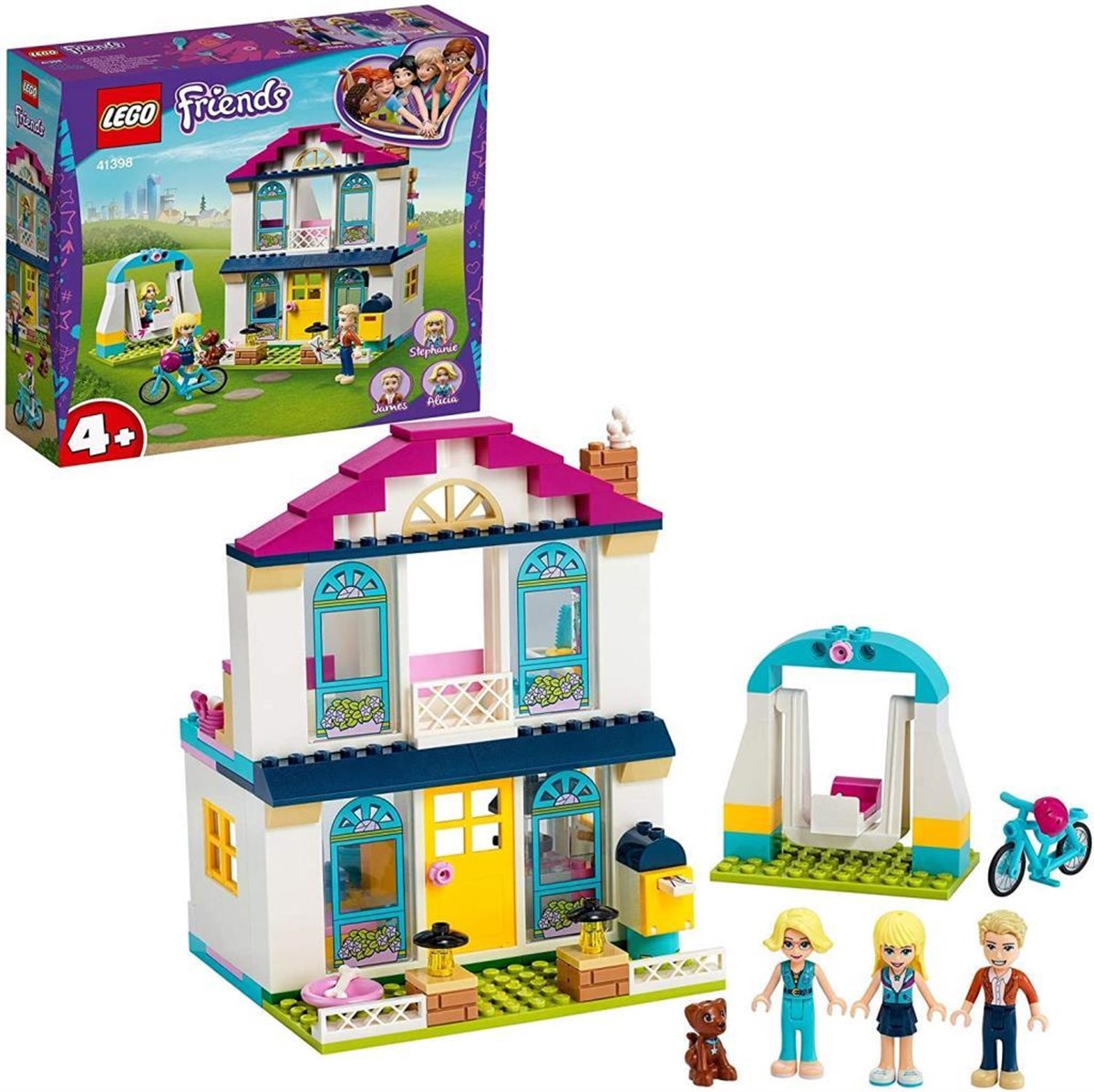 Lego Friends 4+ Stephanie'nin Evi 41398 | Toysall
