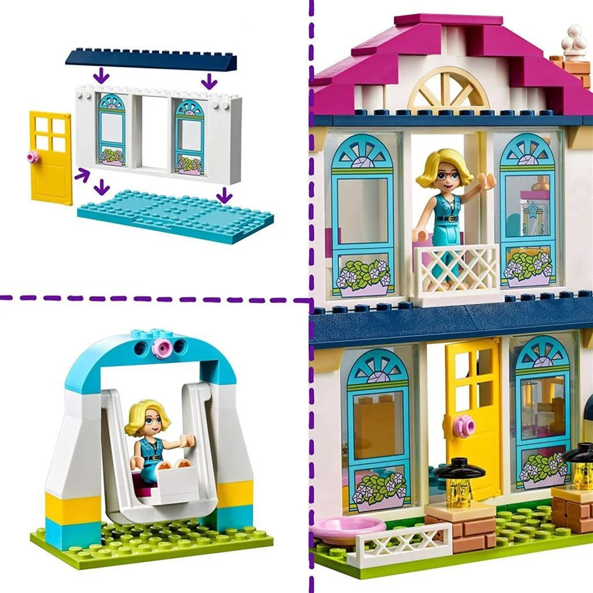 Lego Friends 4+ Stephanie'nin Evi 41398 | Toysall