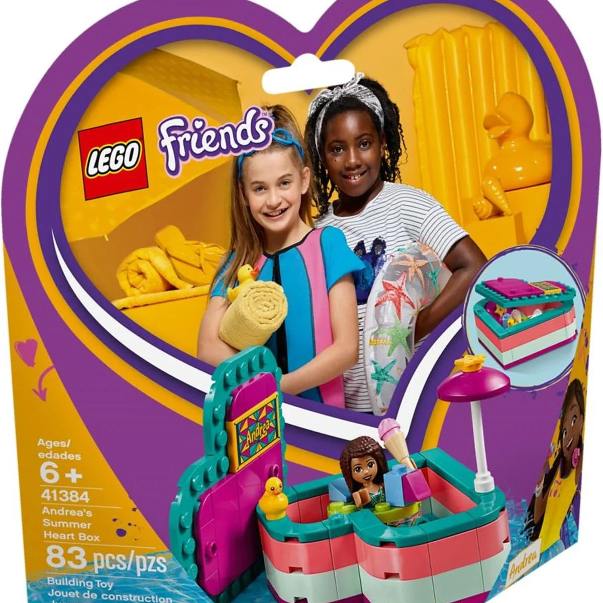 Lego Friends Andrea'nın Yaz Kalp Kutusu 41384 | Toysall