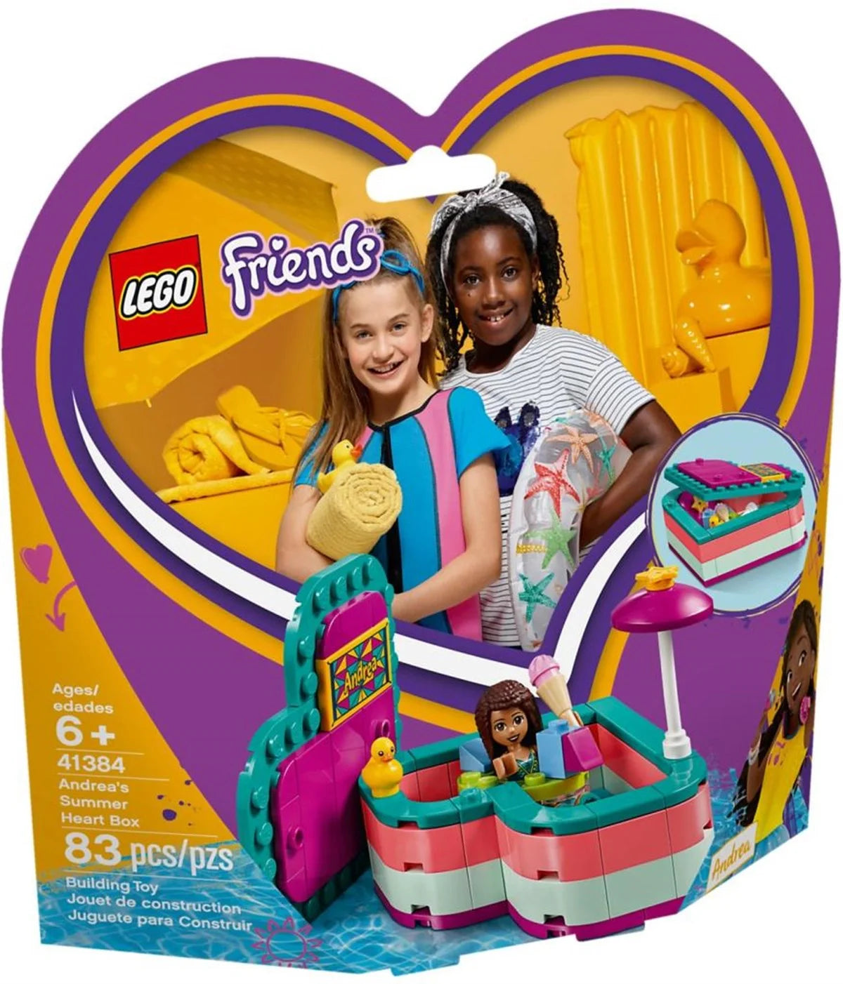 Lego Friends Andrea'nın Yaz Kalp Kutusu 41384 | Toysall