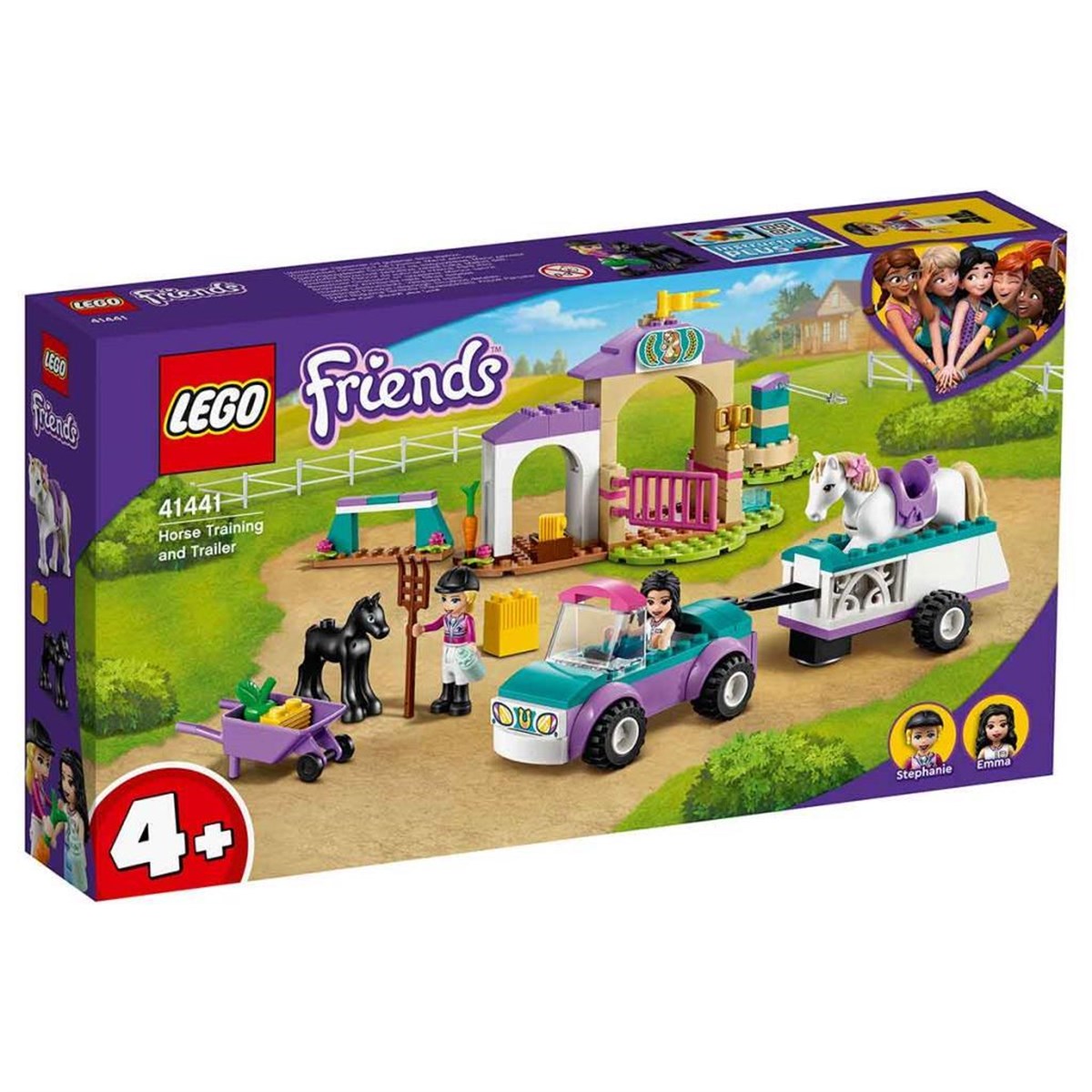 Lego Friends At Eğitmeni ve At Eğitimi 41441 | Toysall