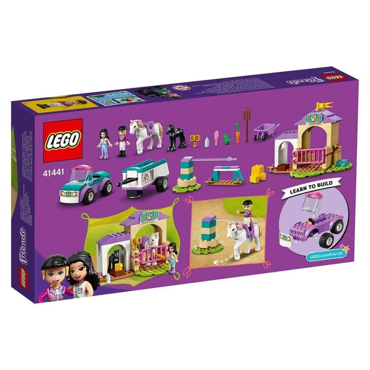 Lego Friends At Eğitmeni ve At Eğitimi 41441 | Toysall