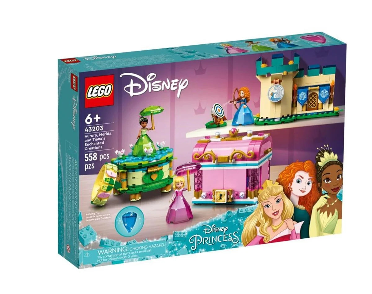 Lego Friends Aurora, Merida ve Tiana’nın Büyülü Eserleri 43203 | Toysall