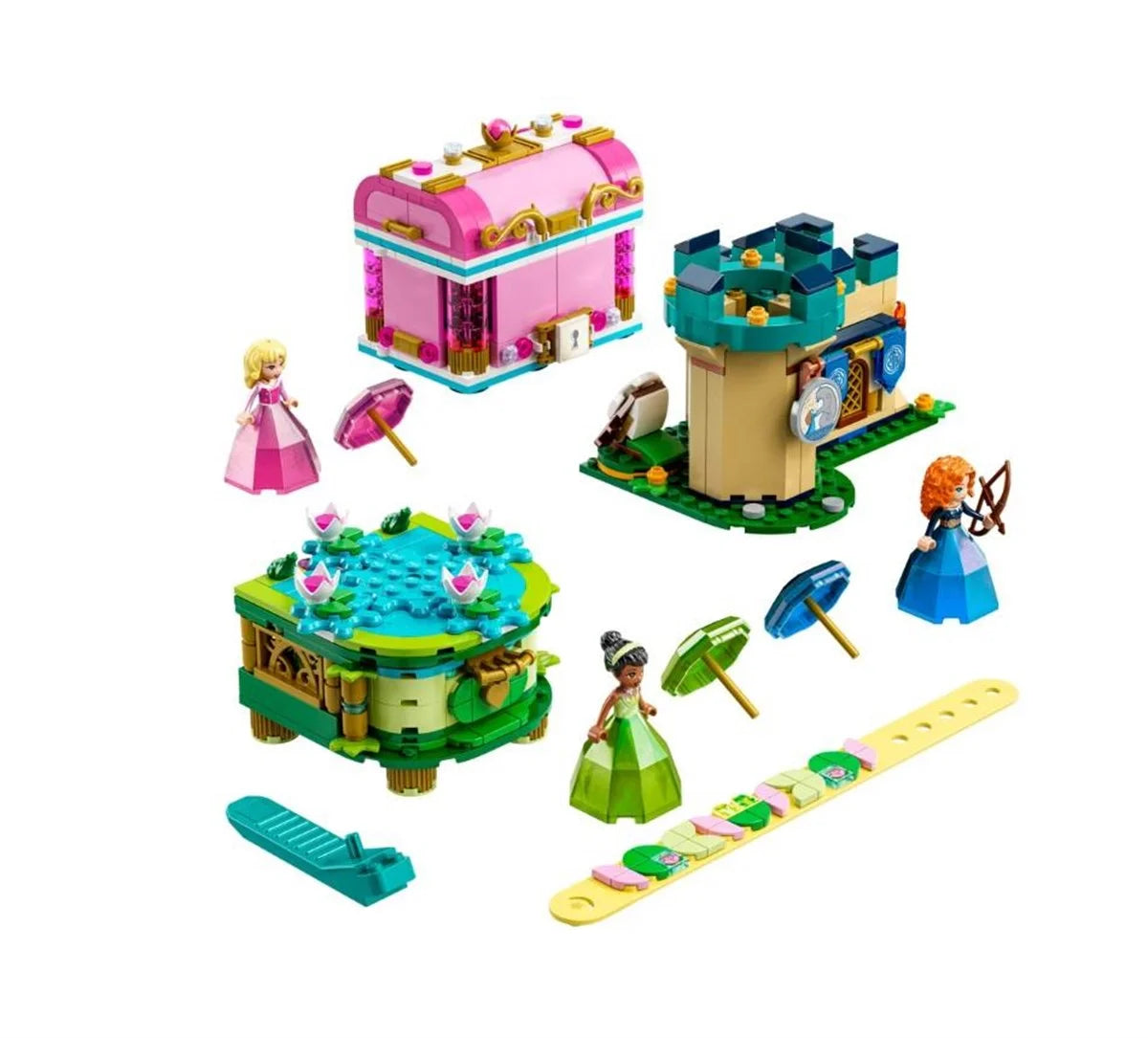 Lego Friends Aurora, Merida ve Tiana’nın Büyülü Eserleri 43203 | Toysall