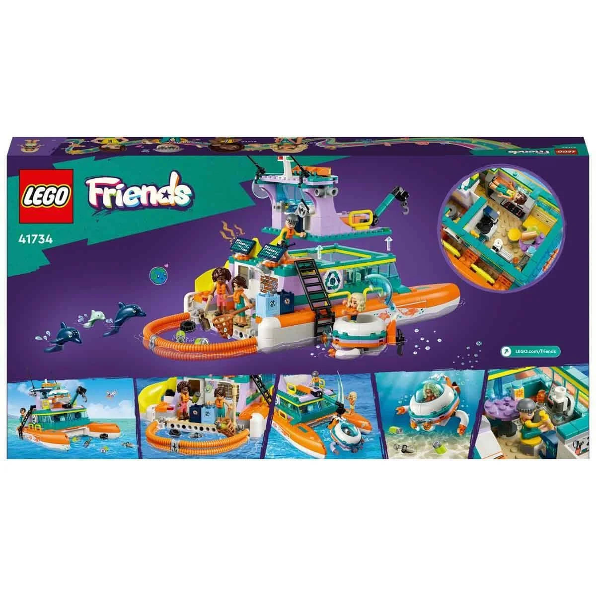 Lego Friends Deniz Kurtarma Teknesi 41734 | Toysall