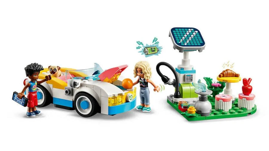 Lego Friends Elektrikli Araba ve Şarj İstasyonu 42609 | Toysall