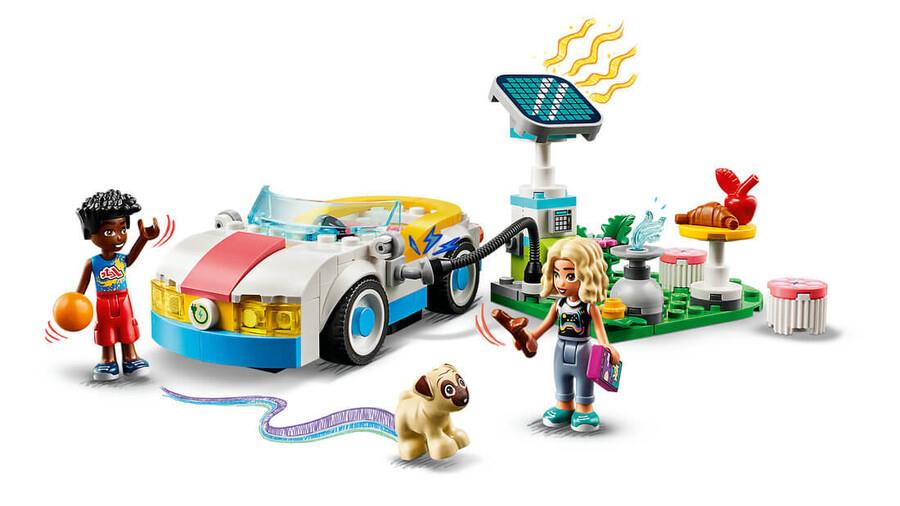 Lego Friends Elektrikli Araba ve Şarj İstasyonu 42609 | Toysall