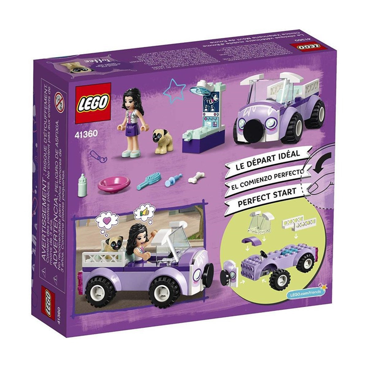 Lego Friends Emma'nın Gezici Veteriner Kliniği 41360 | Toysall