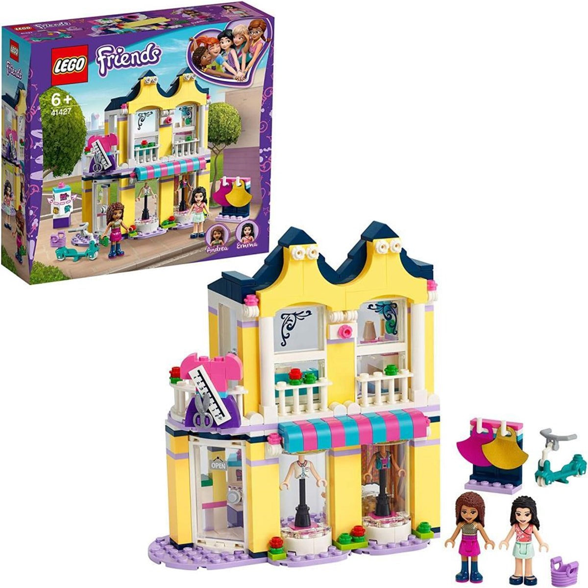 Lego Friends Emma'nın Giyim Mağazası 41427 | Toysall