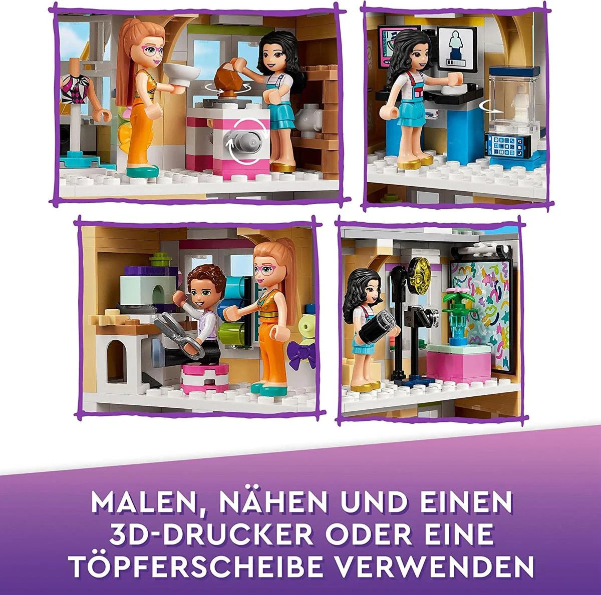 Lego Friends Emma'nın Sanat Okulu 41711 | Toysall