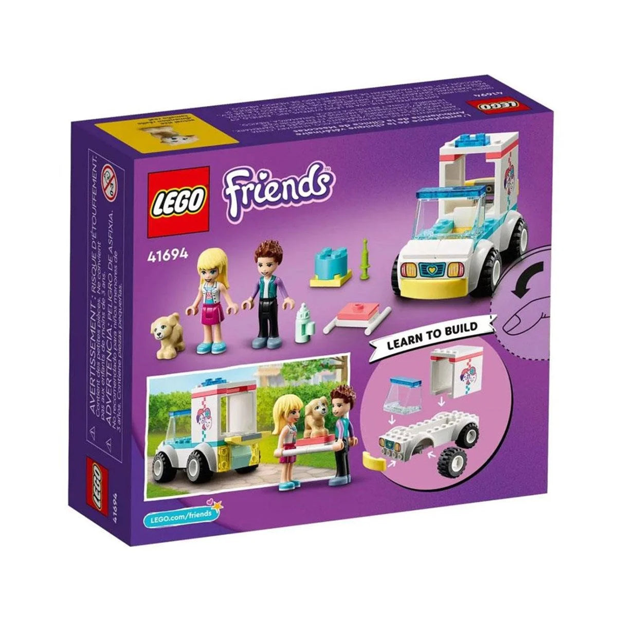 Lego Friends Evcil Hayvan Kliniği Ambulansı 41694 | Toysall