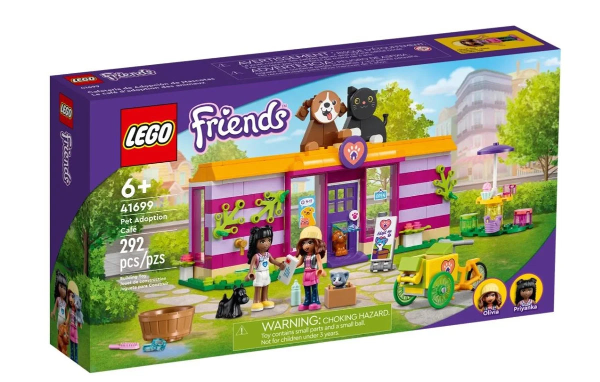 Lego Friends Evcil Hayvan Sahiplenme Kafe’si 41699 | Toysall