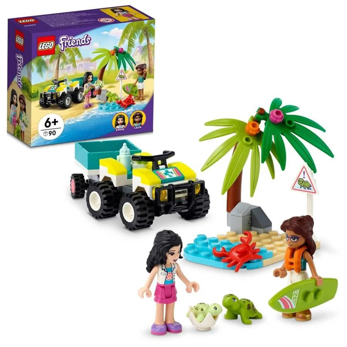 Lego Friends Kaplumbağa Koruma Aracı 41697 | Toysall