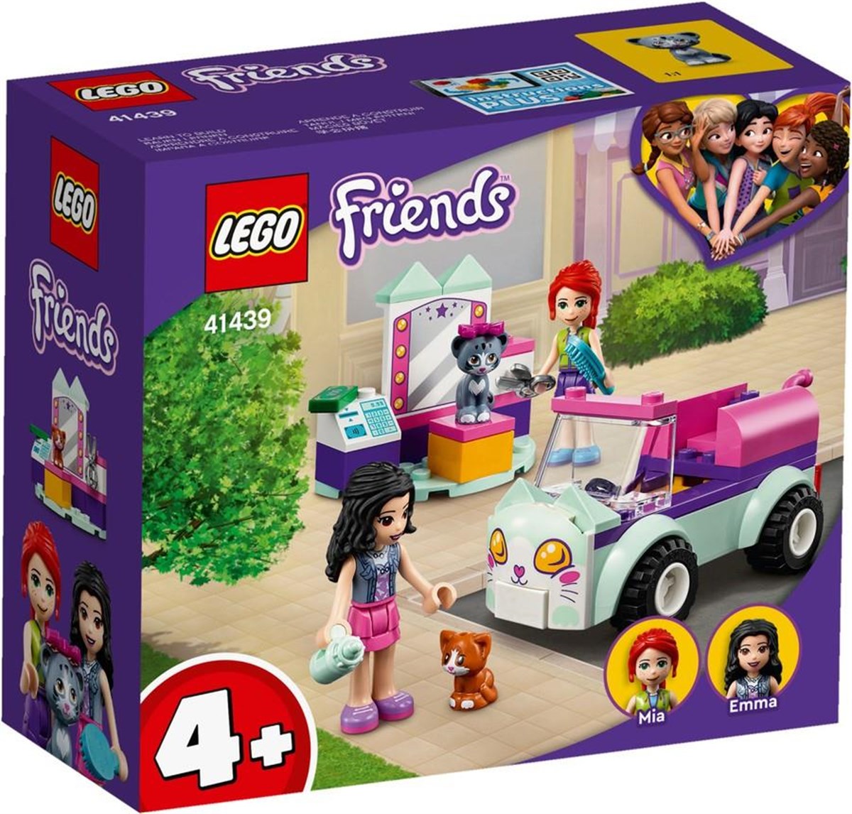 Lego Friends Kedi Kuaförü Arabası 41439 | Toysall