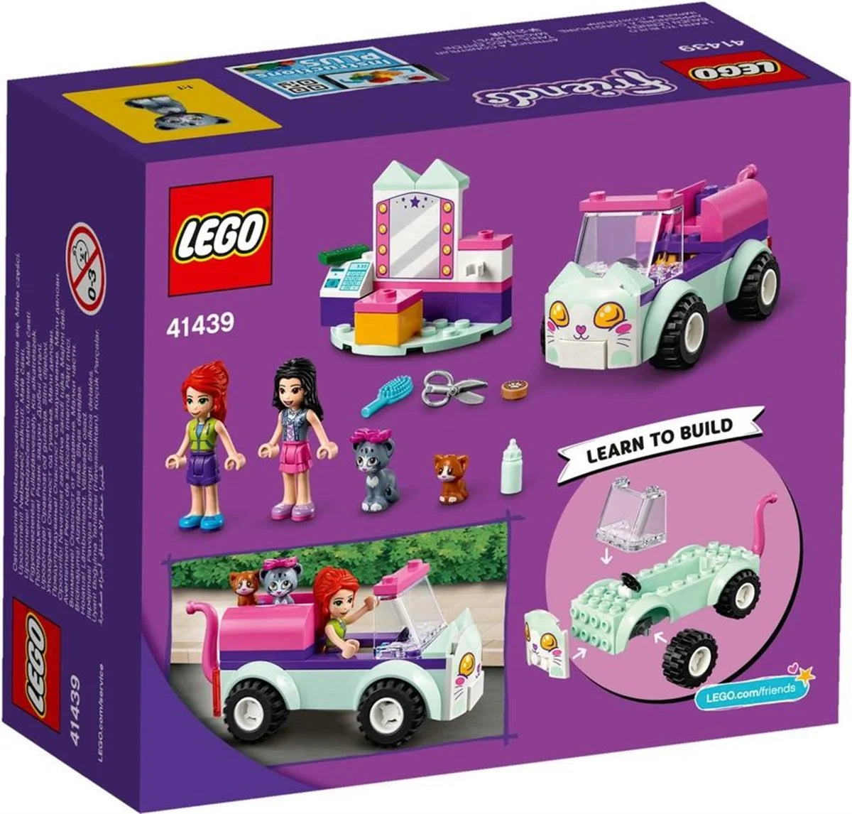 Lego Friends Kedi Kuaförü Arabası 41439 | Toysall