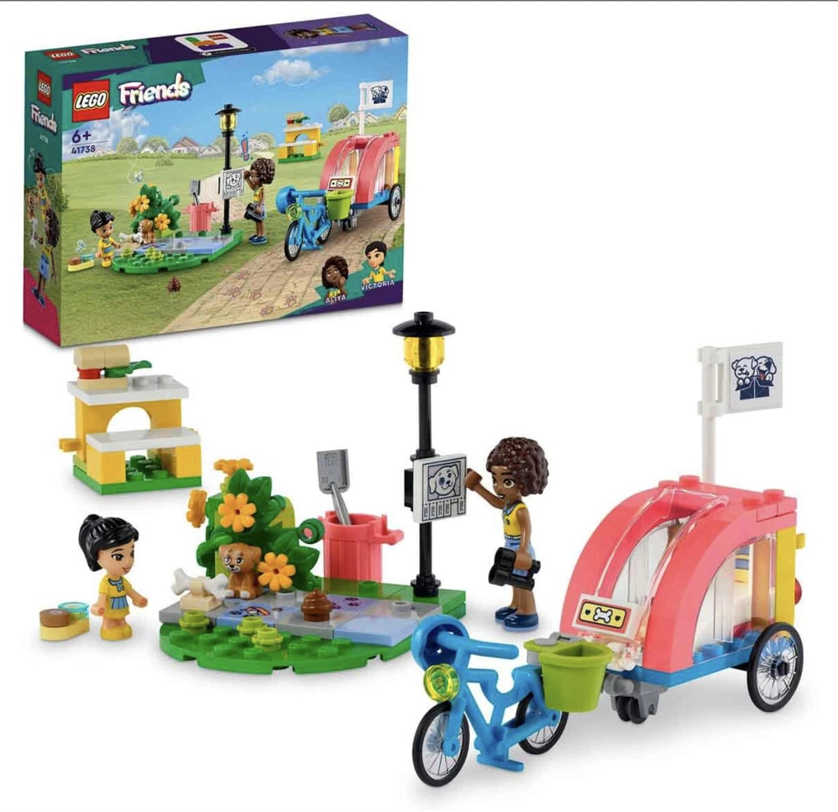 Lego Friends Köpek Kurtarma Bisikleti 41738 | Toysall