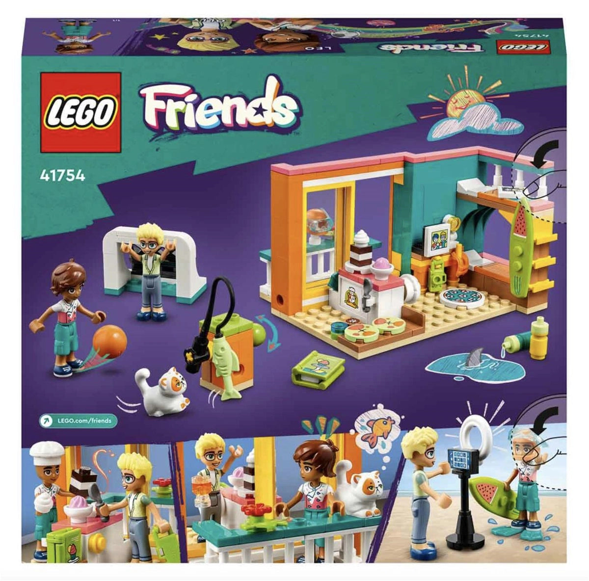 Lego Friends Leo'nun Odası 41754 | Toysall