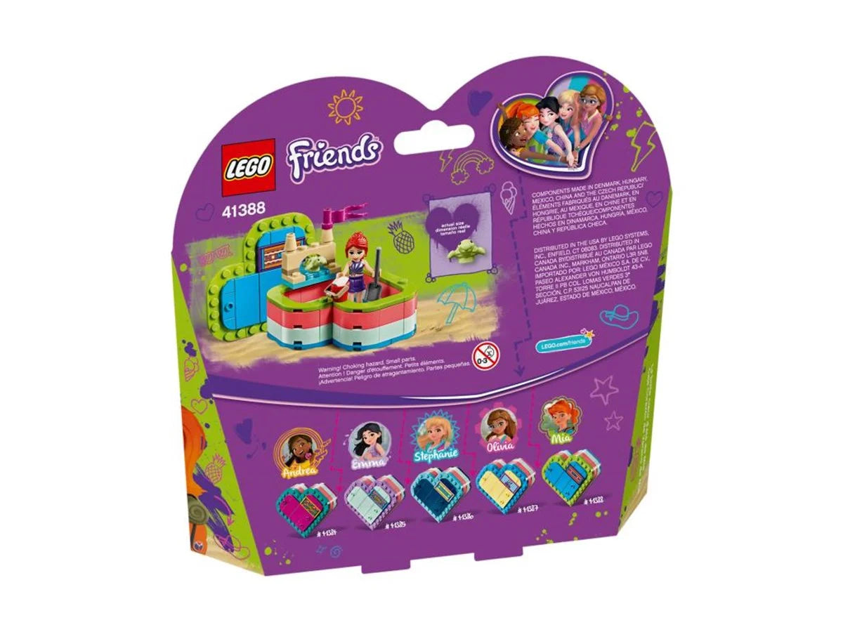 Lego Friends Mia'nın Yaz Kalp Kutusu 41388 | Toysall