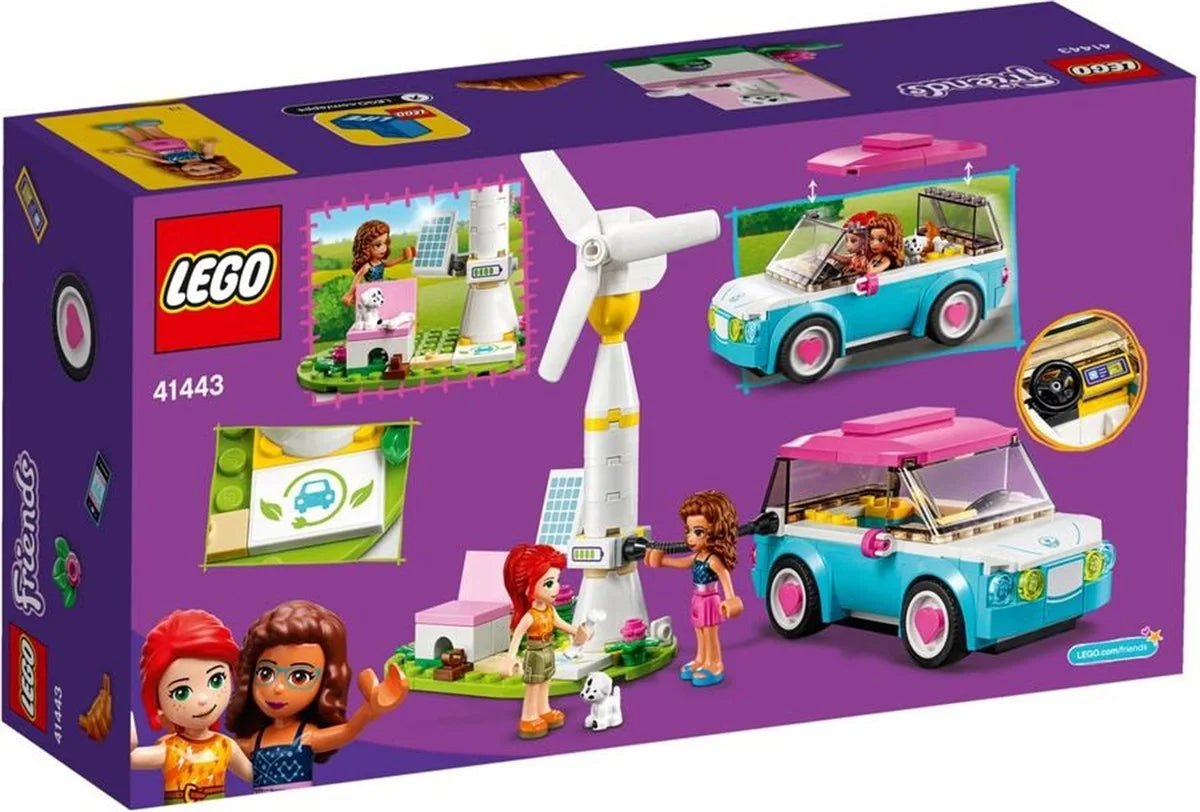 Lego Friends Olivia'nın Elektrikli Arabası 41443 | Toysall