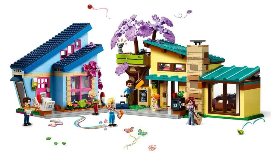 Lego Friends Olly ve Paisley'nin Aile Evleri 42620 | Toysall