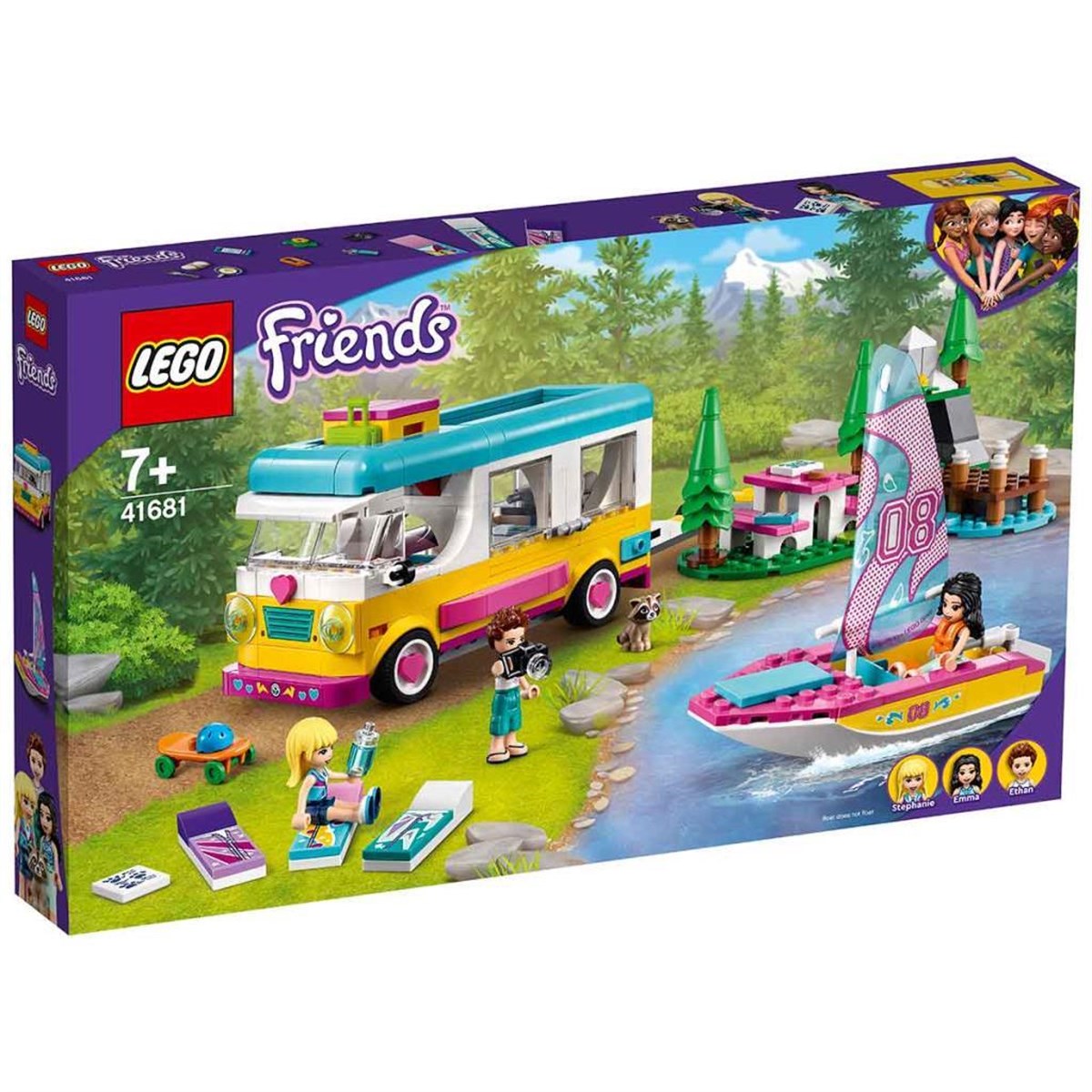 Lego Friends Orman Karavanı ve Teknesi 41681 | Toysall