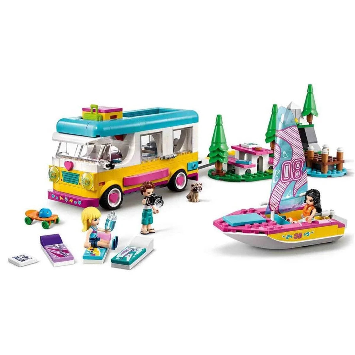 Lego Friends Orman Karavanı ve Teknesi 41681