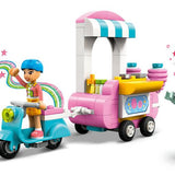 Lego Friends Pamuk Şeker Standı ve Scooter 42643